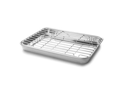 Drip tray with grate 26.5x20.5 cm