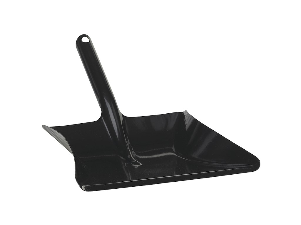 Black Metal Dustpan