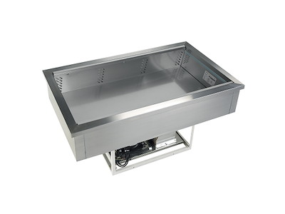 Cooling well 96 ltr 3xGN1/1 2-8C built-in