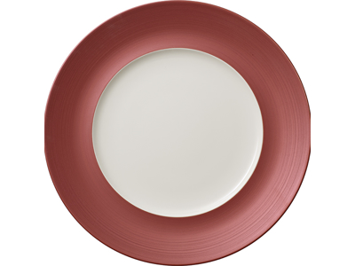 Copper Glow Plate Copper/White Ø 290 mm - Narrow edge