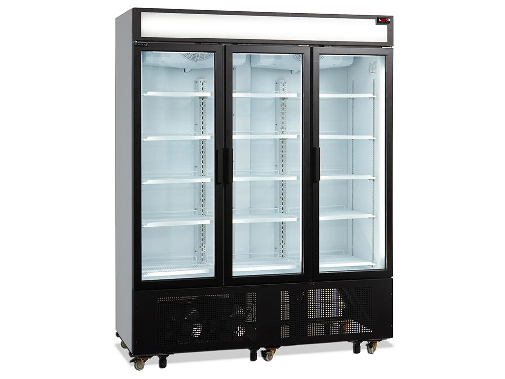 Display refrigerator 710 l White with 3 doors lighto