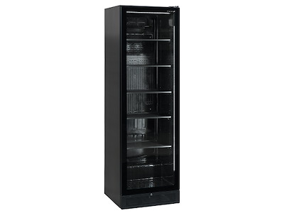 Display refrigerator 347ltr. Black with frame 2-1