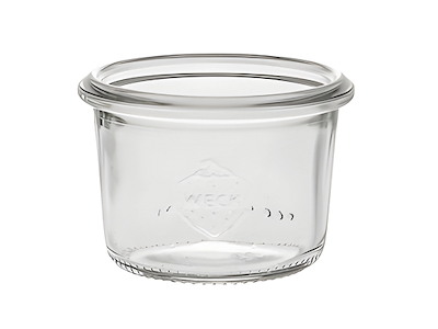Weck Preserving Jar without lid low 80 ml