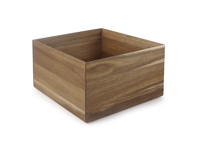 Buffet box Melamine Wood look 1/2GN 16.5cm