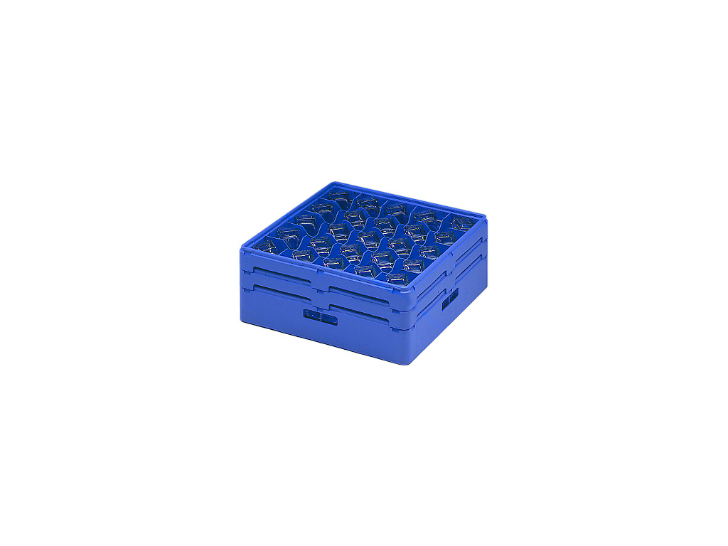 Dishwashing tray for 25 glasses