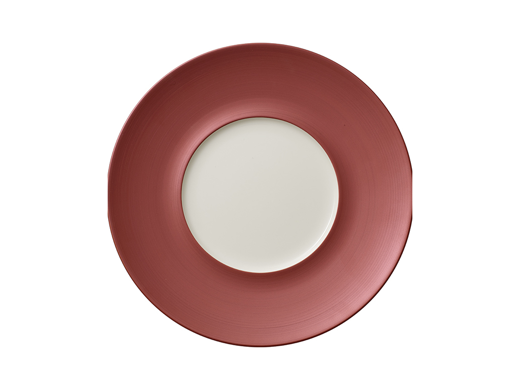 Copper Glow Plate Cob/White Ø 290 mm - Wide edge