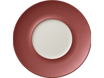 Copper Glow Plate Cob/White Ø 290 mm - Wide edge
