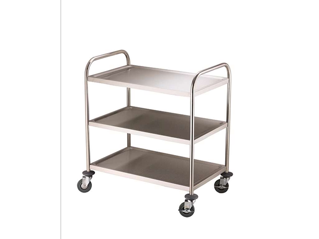 Trolley table 3 shelves 71x40x81 cm