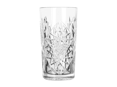 Glass Hobstar drinking glass high 47 cl