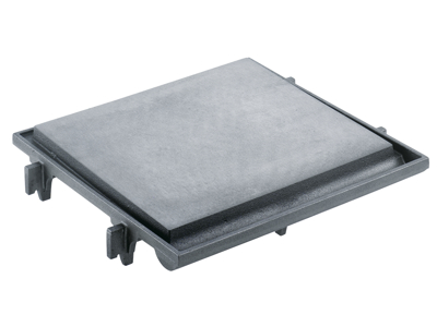 Flat frying plate for 1 burner