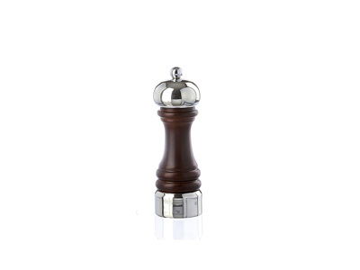 Salt grinder 16.5 cm Messina walnut/steel