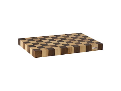 Cutting Board Checked Ash and Oak 49x31x4.5cm
