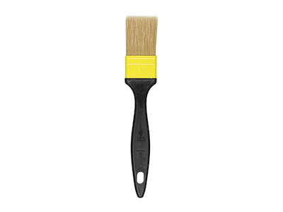 Flat brush 50 mm with plastic handle