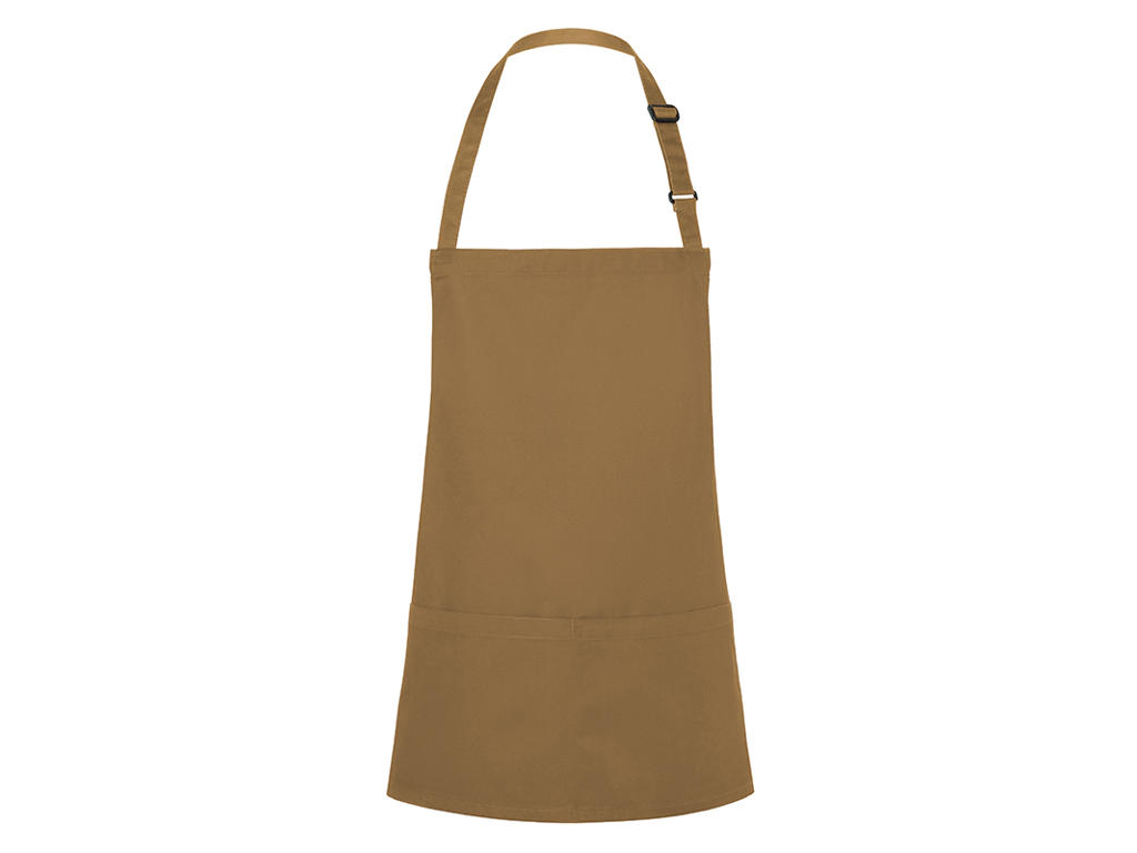 Apron with pockets Camel 75x60 cm