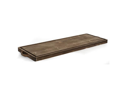 Cutting board 80x30x3 cm with groove Vintage