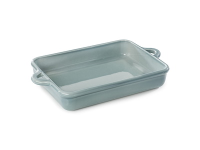 Tray 34x25x6.5cm Bombance Cloud Gray