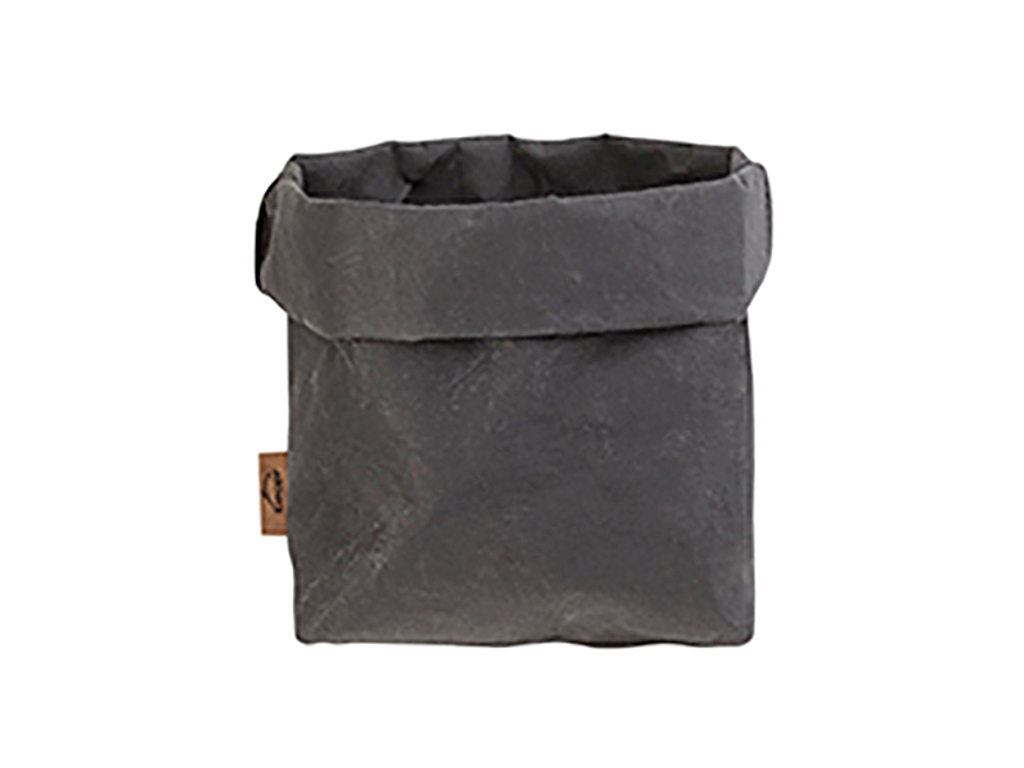 Bread bag black 15x15 cm