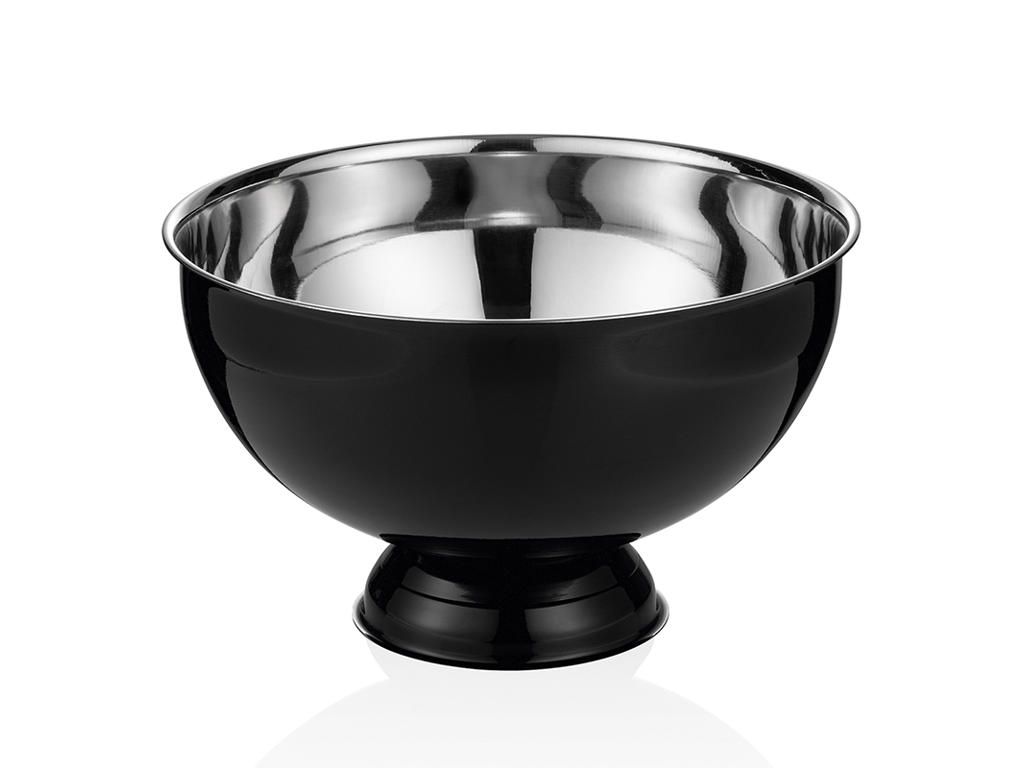 Champagne bowl 10 ltr. Black Ø 38cm