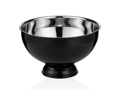 Champagne bowl 10 ltr. Black Ø 38cm