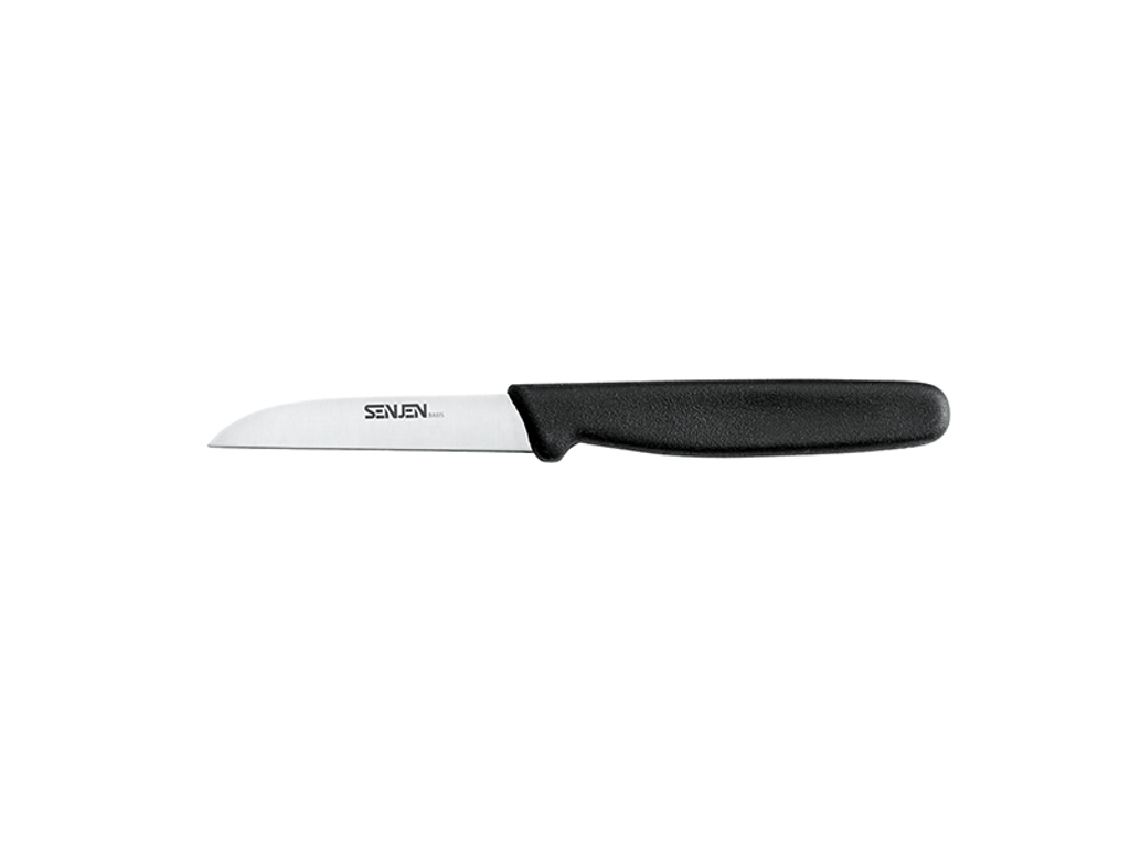 Herb knife, 8 cm, Senjen Basic, Black