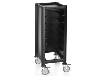 Trolley with sides for 10 GN 1/1