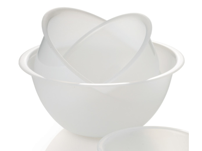 Bowl plastic white 4.5 liters Ø 27.5 cm