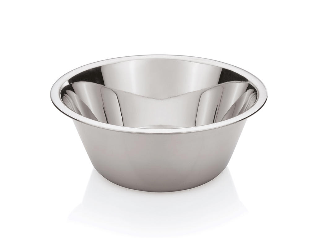 Conical stainless steel bowl 8 liters Ø 32cm