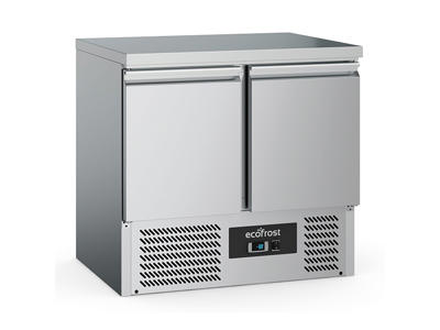 Refrigerated display case with 2 doors +2/+8 ℃