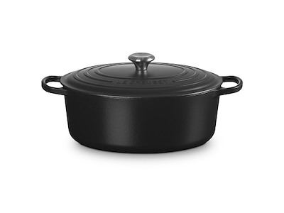 Matte Black Pot 33cm
