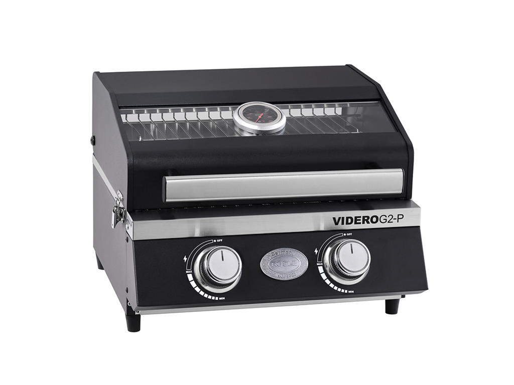 Gas grill G2-P 4400 watt Black 45x45x35cm