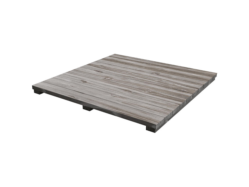 Shelf t. Stand Acacia wood Rustic BGE