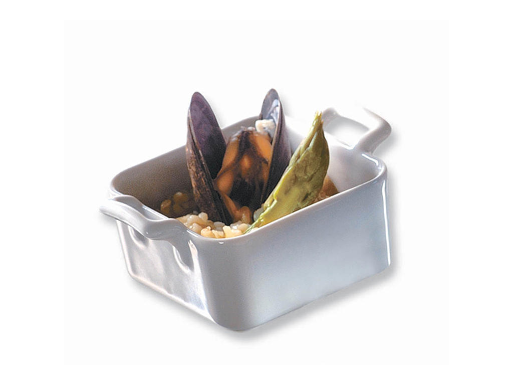 Belle Cuisine Mini Square Dish Deep 7x7x3.5 cm 8 cl