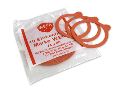 Weck Rubber Ring BRR80 - package with 10 pcs