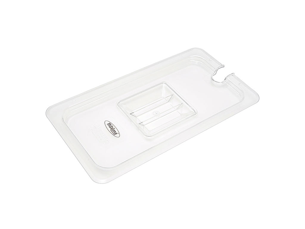 Maxima Canteen Lid Poly 1/3 GN with Cutout