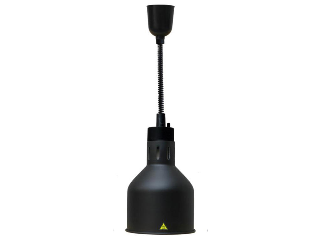 Heat lamp Black 30-80 degrees Height 600mm