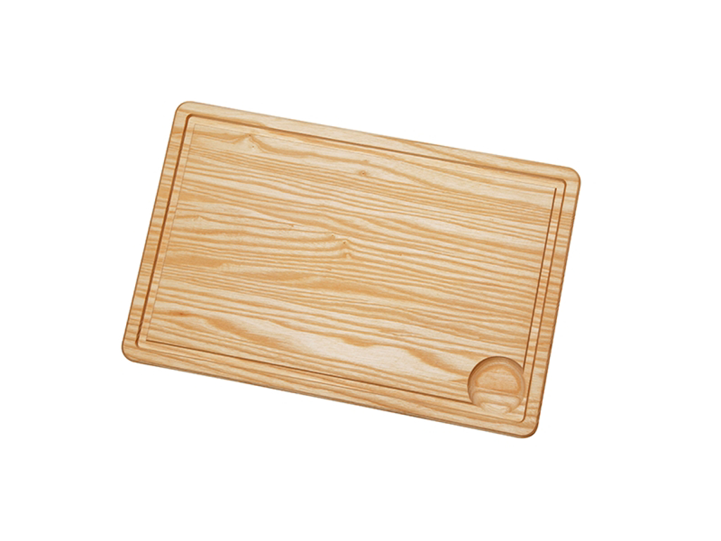 Cutting board in ash, 40x26x2 cm