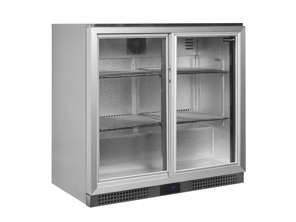 Backbar 2 Sliding Doors Gray/alu