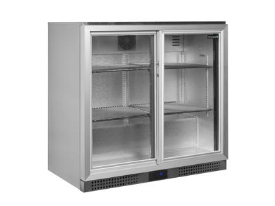 Backbar 2 Sliding Doors Gray/alu