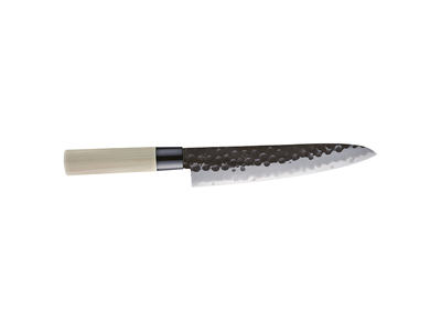 Tojiro Hammered Chef's Knife 21 cm, Black