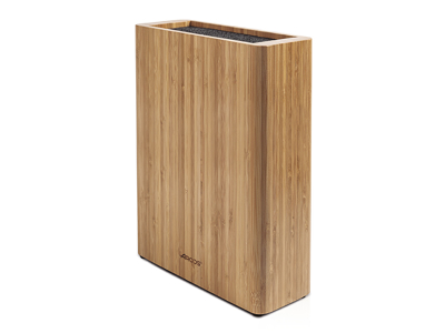 Knife block, 28x21.5x9 cm, Arcos Universal, Bamboo/Polypropylene fiber
