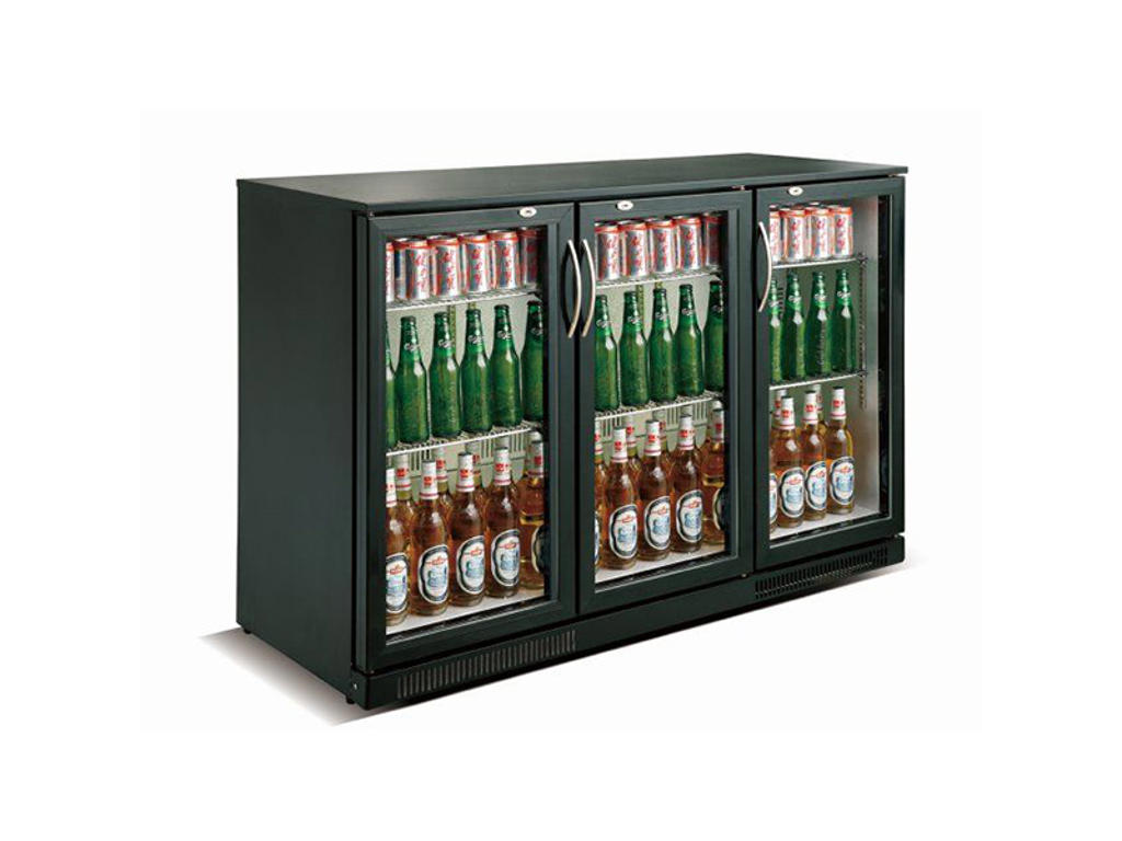 Backbar with 3 doors