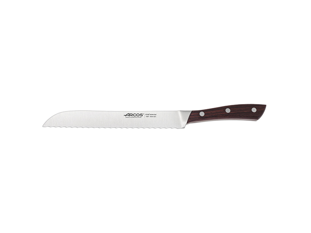 Bread knife, 20 cm, Arcos Natura