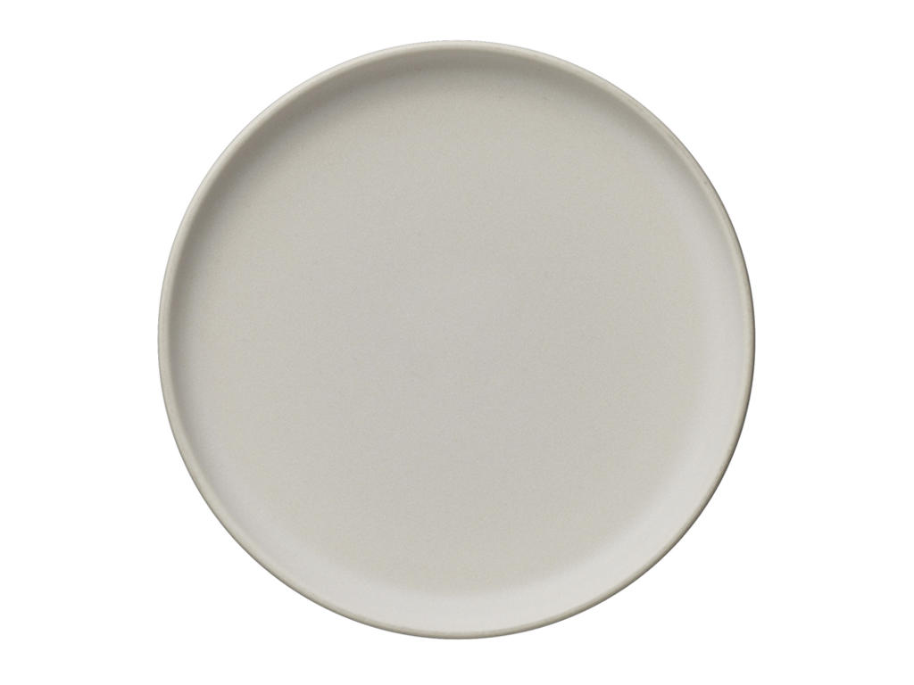 Plate - Stoneware - White - Ø17.5x2.5cm - Dishwasher Safe - Stackable