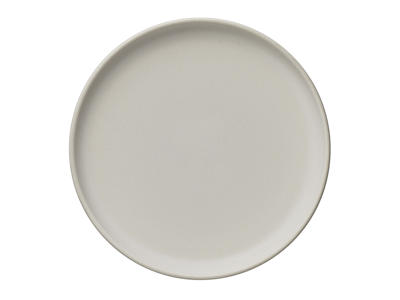 Plate - Stoneware - White - Ø17.5x2.5cm - Dishwasher Safe - Stackable