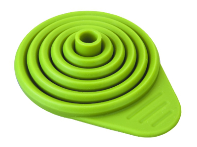 Funnel Silicone green Ø 12 Lacor