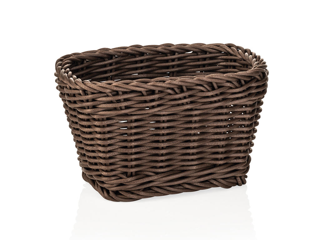 Bread Basket Brown 17x11x9 cm Weaver Pro