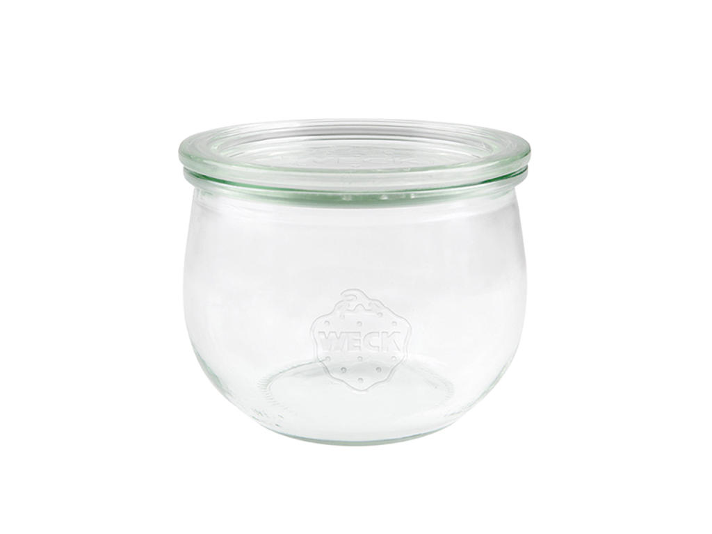 Weck Preserving Jar w. lid Tulip 580ml