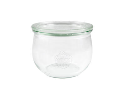 Weck Preserving Jar w. lid Tulip 580ml