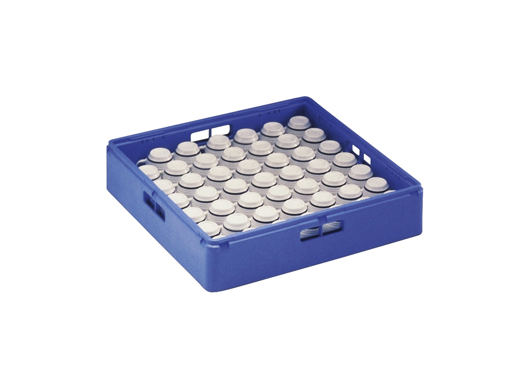 Dishwashing tray for cups/glasses 1 pc BLUE