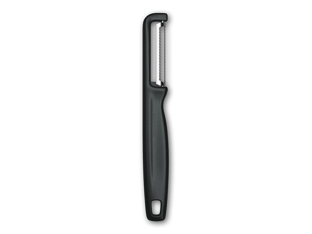 Thin peeler, universal, Victorinox, Black